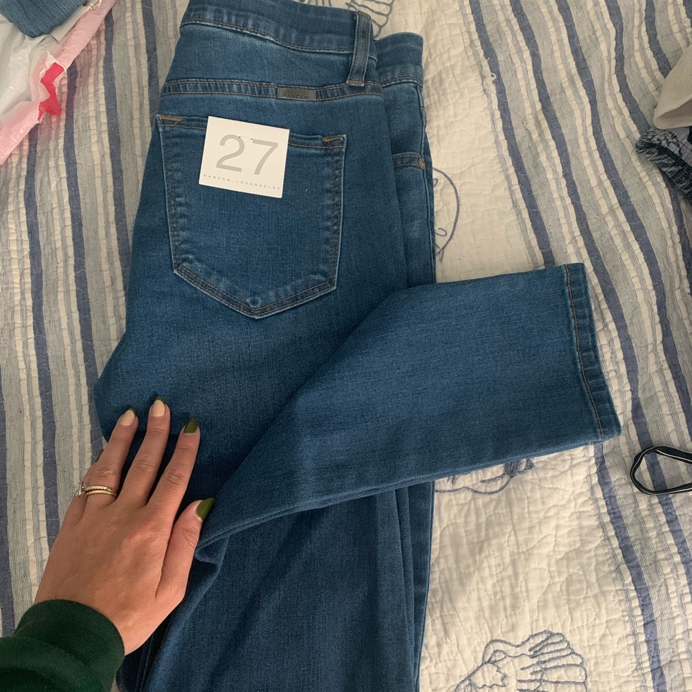 Kancan blue Jean nwt mid high RISE SKINNY